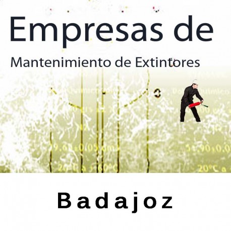 Extintores en Badajoz Mantenimiento y Retimbrado