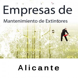 Extintores en Alicante Mantenimiento y Retimbrado
