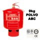 Extintor de Polvo ABC Automatico 9kg
