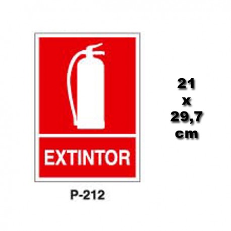 Señal de Extintor p212